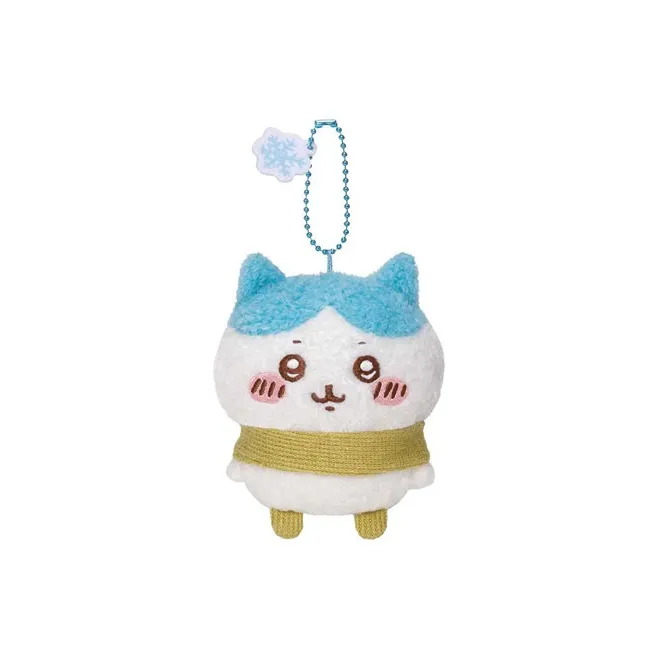Chiikawa Hachiware Warm Winter Scarf Dolls Plush Pendant 10cm Height-0