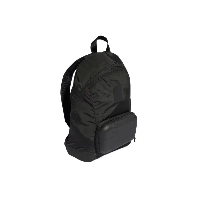 Adidas Originals Recycled Polyester Plain Weave Fabric Backpack Regular Unisex Black-1