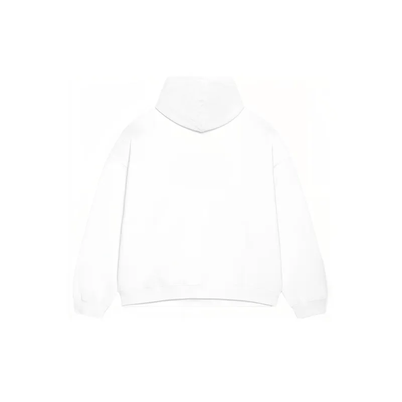 Balenciaga Cities Paris Hoodie Wide Fit 'White'-1