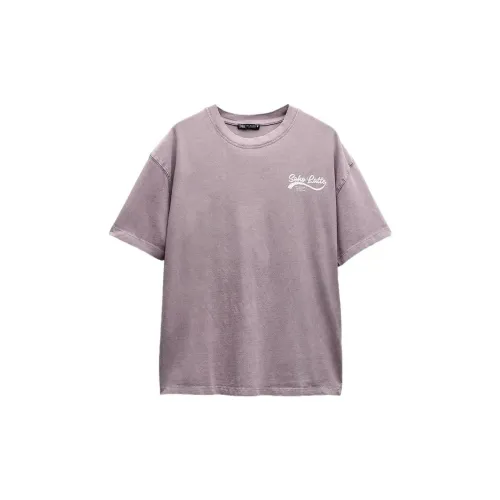 ZARA T-Shirts Women's Purple