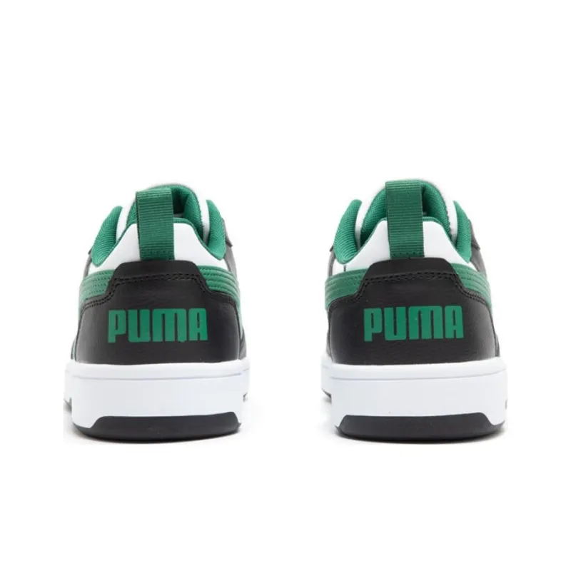 PUMA Rebound V6 Low 'White Black Green'-3