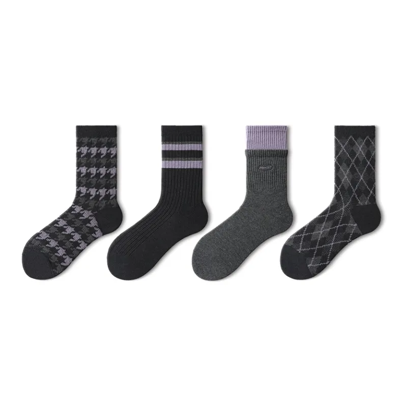 Primeet Mid Calf Socks Women's 4 Pack-8