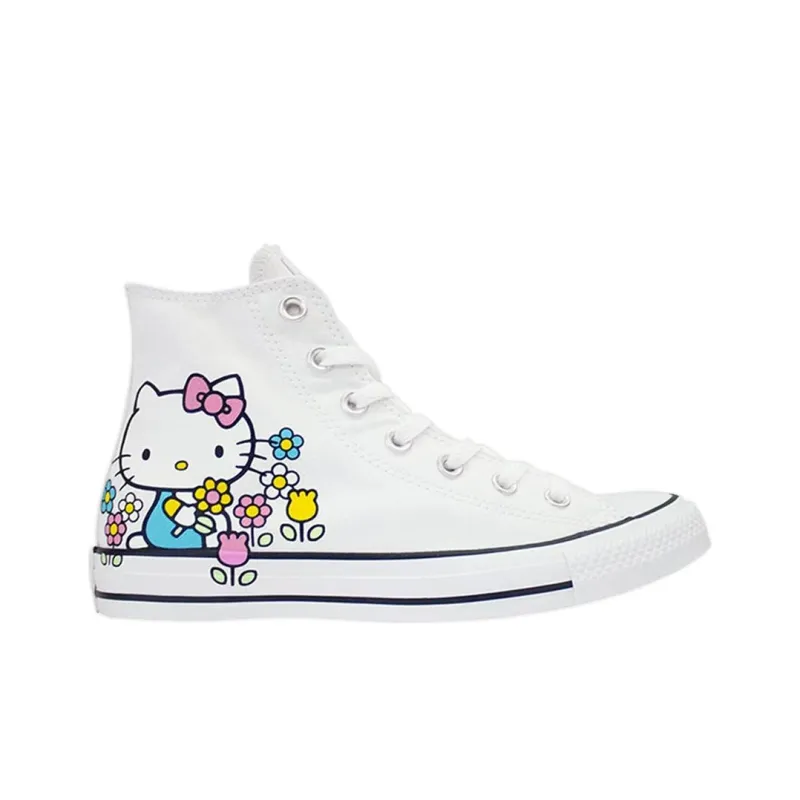 Converse Hello Kitty X Chuck Taylor All Star High 'Flowers' Women's-1