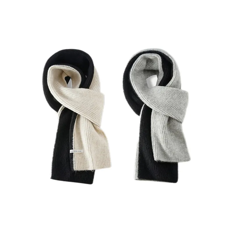 FREE RABBITⅡ Wool Knit Scarves Unisex-6