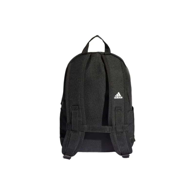 Adidas Recycled Polyester Plain Weave Fabric Backpack Regular Unisex Black-2