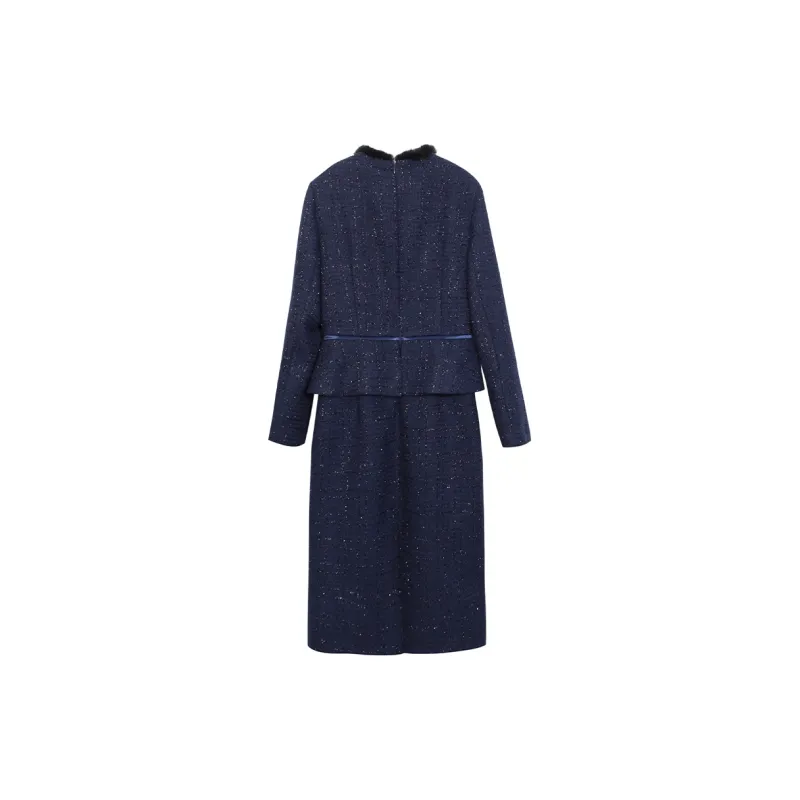 Lucybaily Long Sleeved Dresses Women's-5