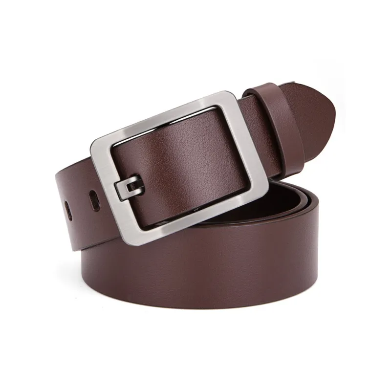 Cows Reign Single Layer Top Grain Cow Leather Belts Men's 3.7cm-4
