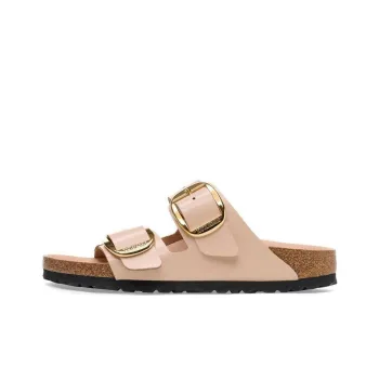 Birkenstock Arizona Big Buckle Nubuk Leather Narrow Fit 'Soft Pink' Women's