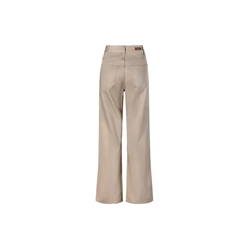 Wen Shan Jeans Women's Khaki-1