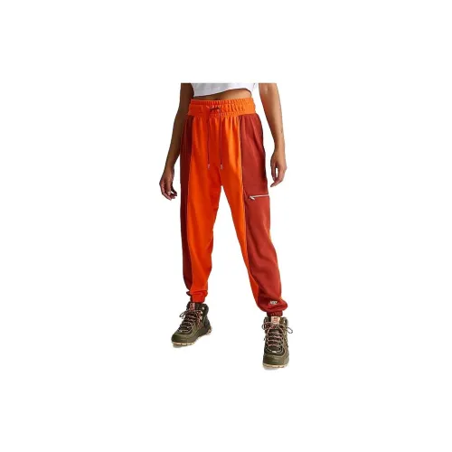 Nike Knitted Sweatpants Women's Orange