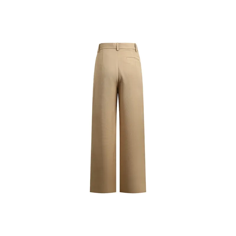 Valeria Obbaco Suit Trouser Women's Light Brown-1