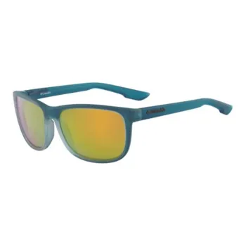 Columbia Plastic Square Sunglasses Men's Blue