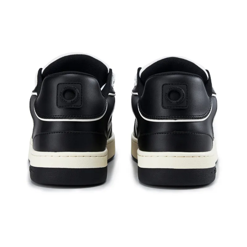 PCLP Casual Skateboard Shoes Unisex Panda Black White-4
