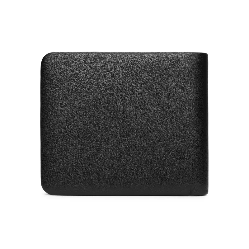 JAGUAR Cow Leather Wallet Men's Black-2
