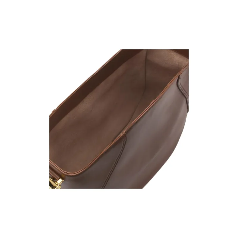 Lanvin Logo Embossed Melodie Hobo Bag-6