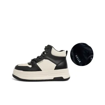 BELLE Wear-Resistant High-Top Skateboard Shoes Women's