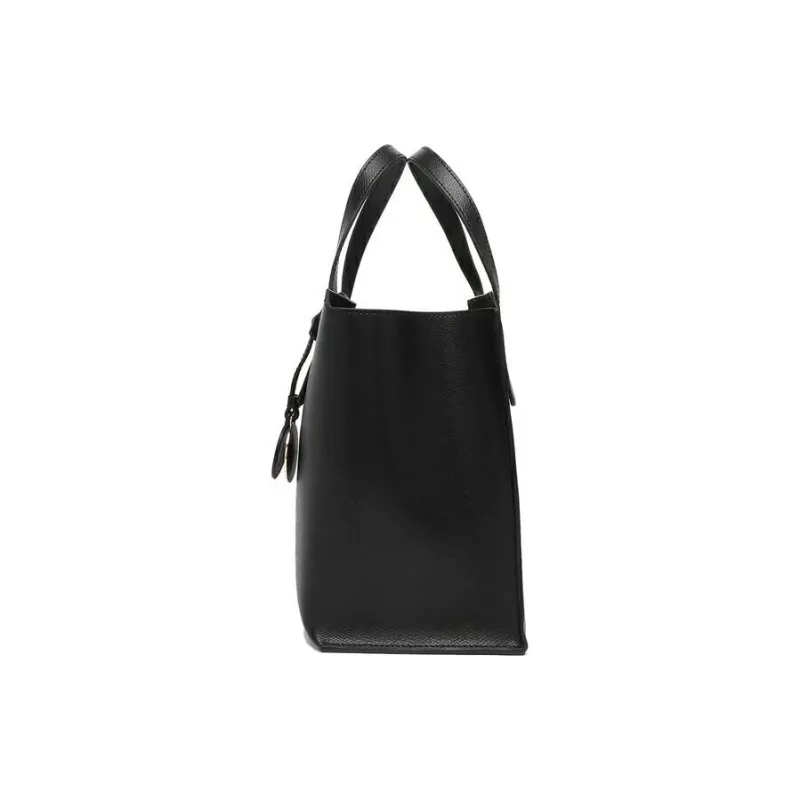 Furla Linda Leather Handbag Small Size Women's Black-2