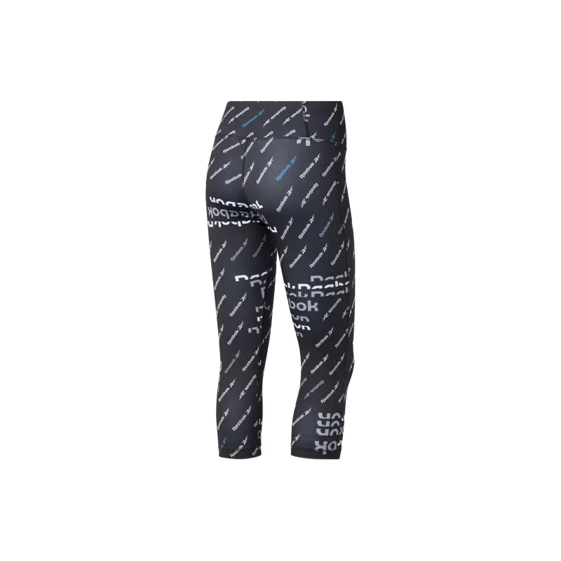 Reebok WORKOUT READY AOP Athletic Trousers Women's Black-1