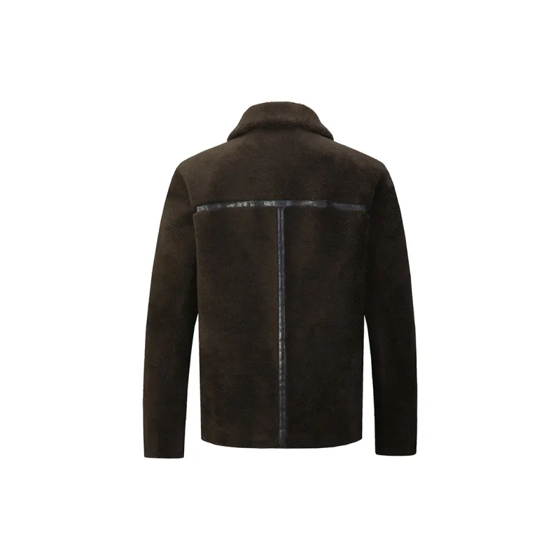 DAVID NAMAN FW23 Fur Men's Army Green-2