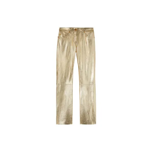 PALM ANGELS Casual Pants Women's Gold