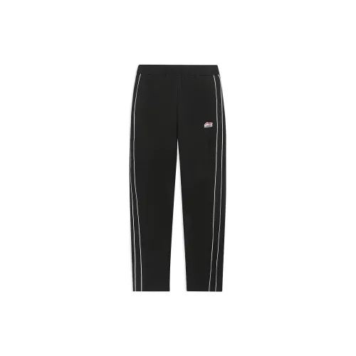 LINING Sports Life Collection Knitted Sweatpants Men Black