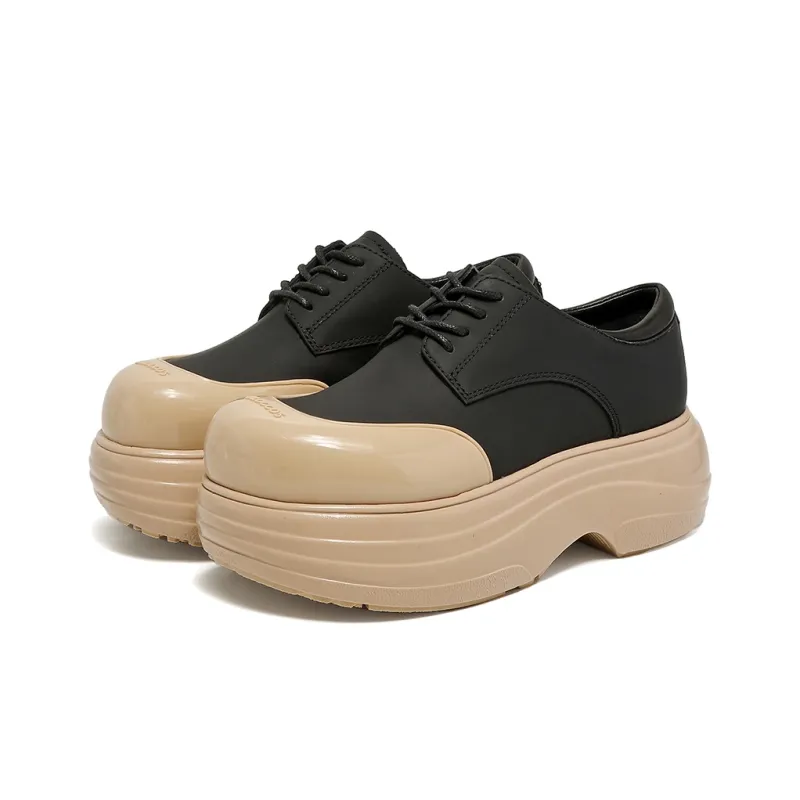 BLOCCO5 Casual Shoes Women's Low Top Apricot-1