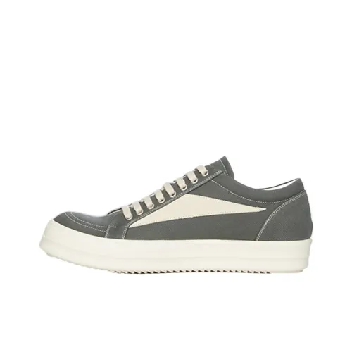 Rick Owens DRKSHDW Skateboard Shoes Women's Low-Top Dark Blue