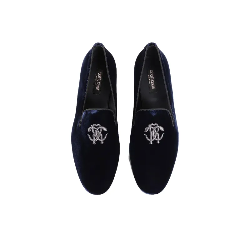 Roberto Cavalli Loafers Men's Blue-4