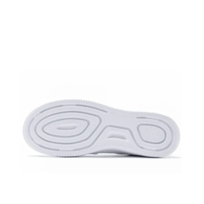 QIAODAN Skateboard Shoes Men Low Top White Red-4
