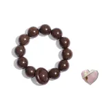 Golden Sandalwood Beaded Bracelet[Turn of Fortune Style]+Heartfelt Box