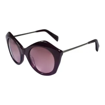 Yohji Yamamoto Irregular Shape Sunglasses Women's Black