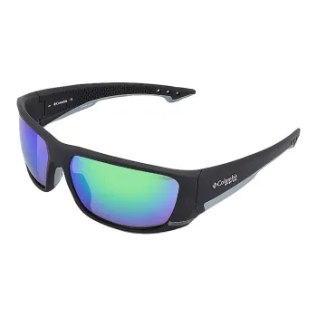Columbia Irregular Shape Sunglasses Men's Black