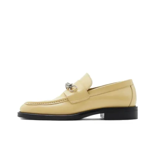 Burberry Barbed Leather Loafers