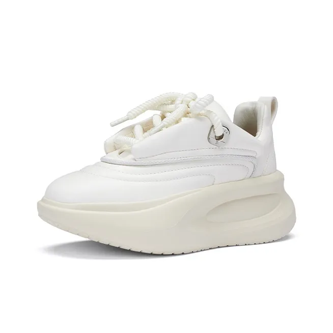 ZSBELLA Cushioned Wear-Resistant Breathable Height Increasing Low-Top Chunky Sneakers Men's-5