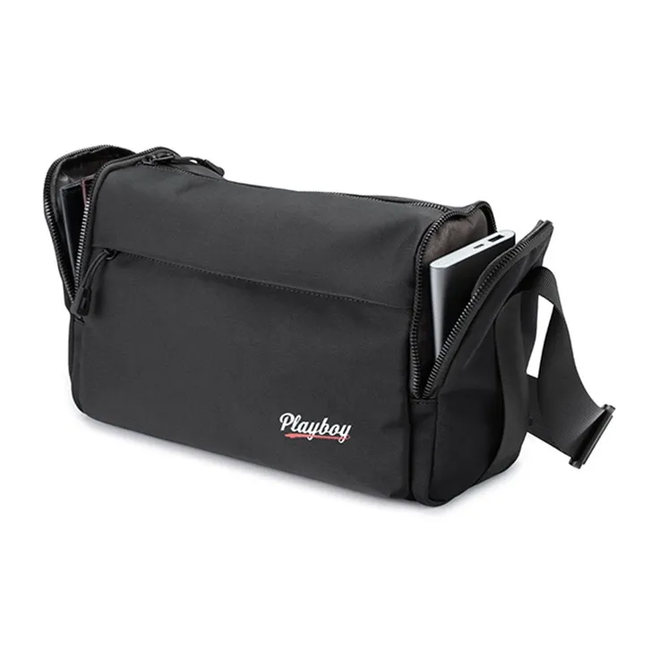 Playboy Fabric Crossbody Bag Men's-3