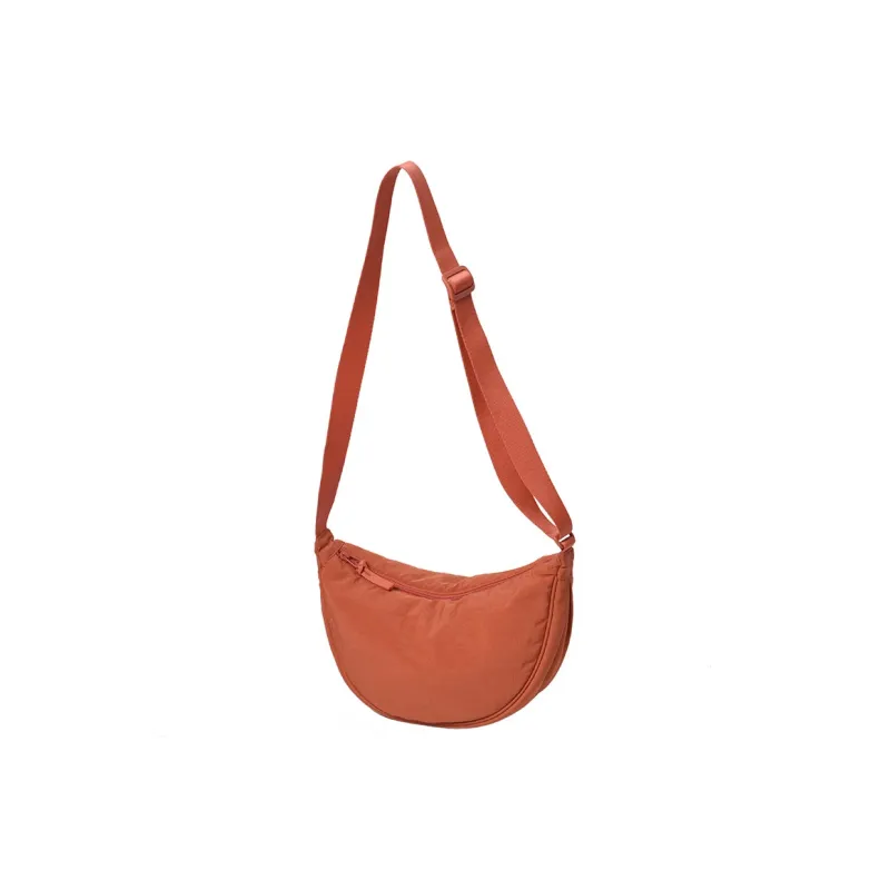 Boniu Nylon Dumpling Bag Shoulder Bag Crossbody Bag Small Size Women's Black-4