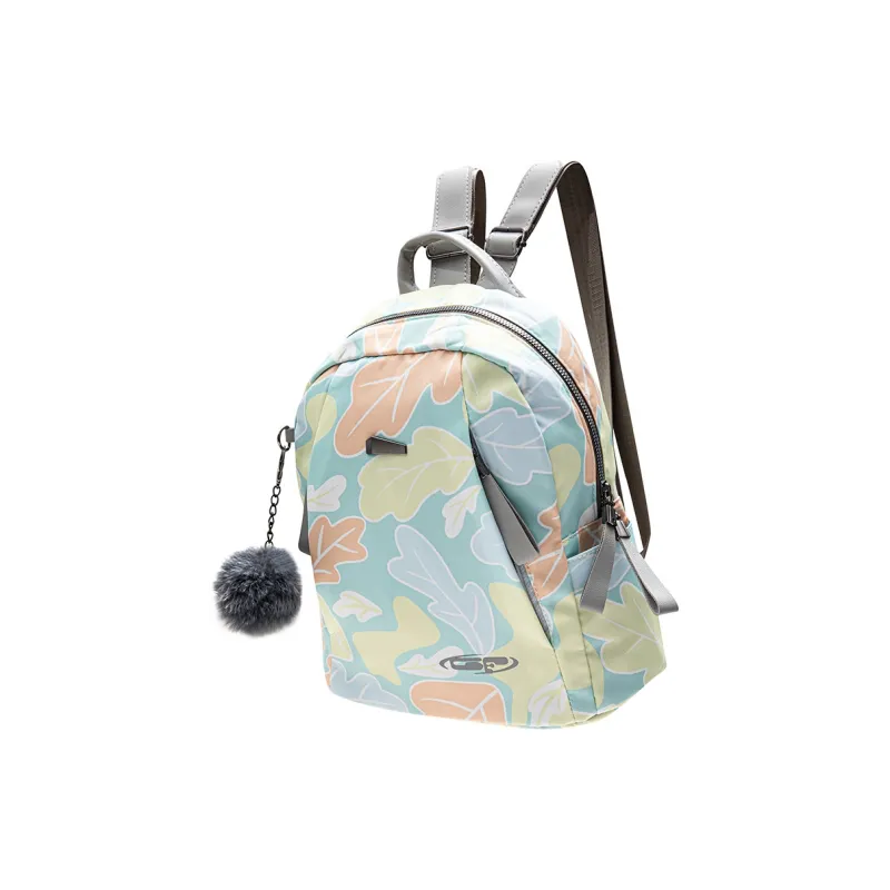 GF Oxford Backpack Regular Women's Yellow Green-3