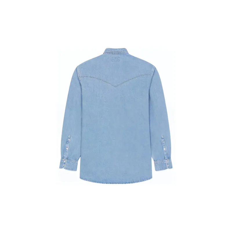 KENZO X Nigo Western Flower Limited Collection Shirt Men's Sky Blue-1