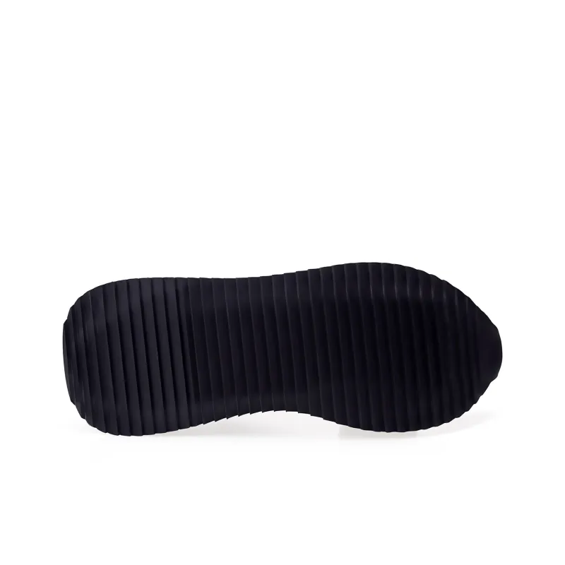 BOSSSUNWEN Casual Shoes Men Low Top Black, White-4
