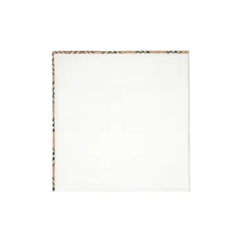 Burberry Knit Scarves Baby White
