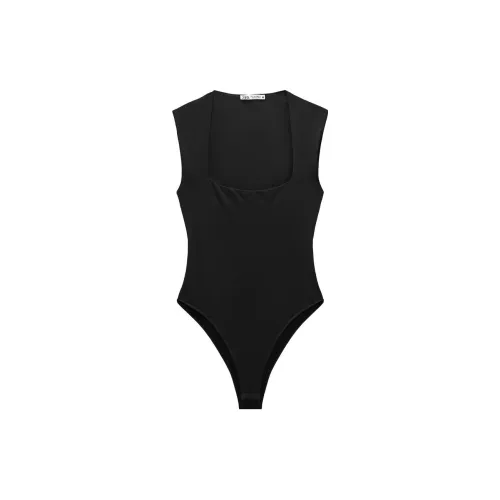 ZARA Bodysuits Women's Black