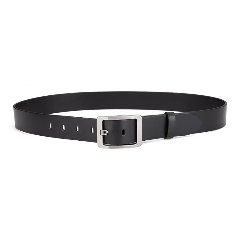 Cows Reign Single Layer Top Grain Cow Leather Belts Men's 3.7cm-2