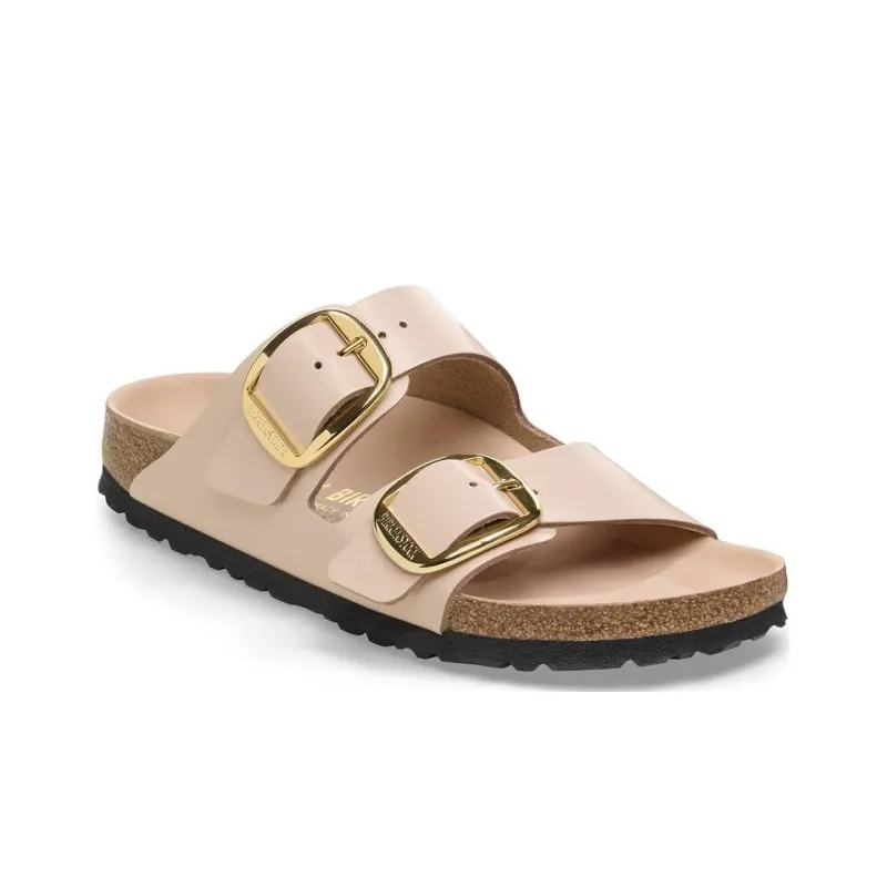 Birkenstock Side-buckle Slingback Leather Sandals-1