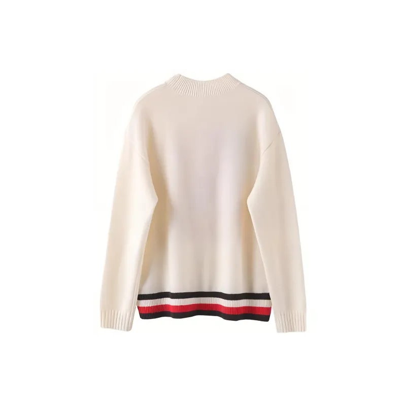MAIGRE SIMHAT Cashmere Sweater Women's White-1