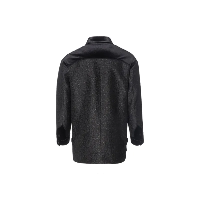 ANDREW MACKENZIE Coats Men's Black-1