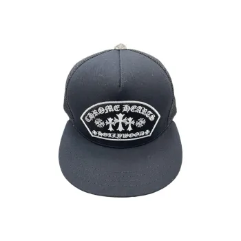 Chrome Hearts Cotton, Polyester Baseball Caps Unisex Black