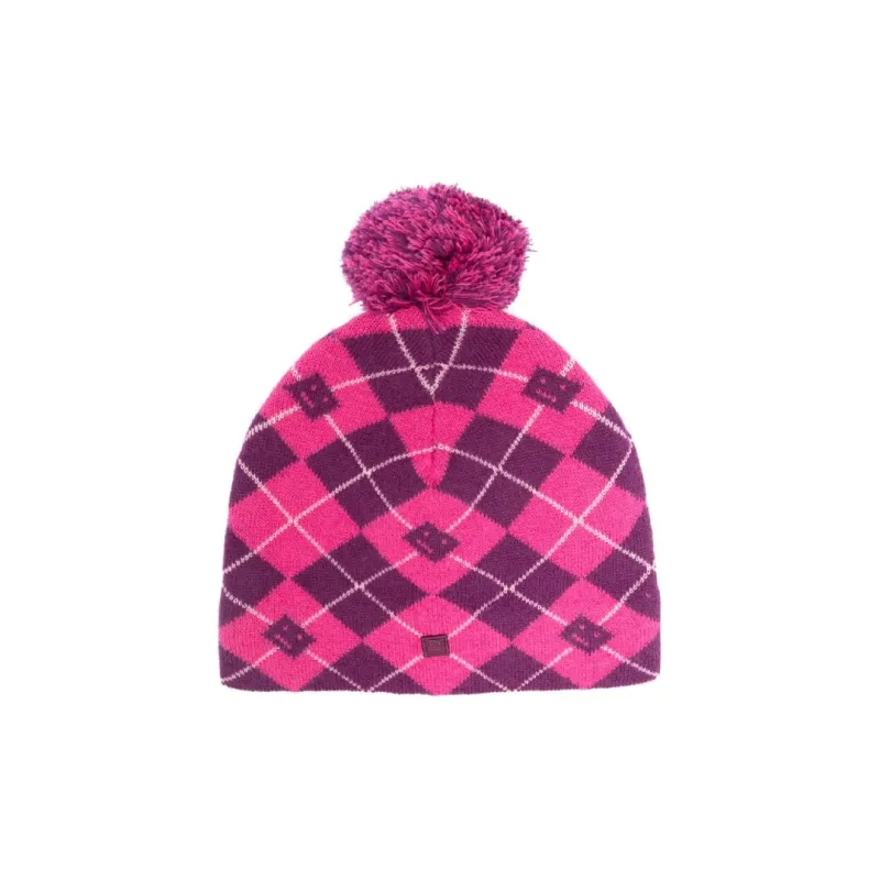 Acne Studios Pompom-detail Checked Beanie-0