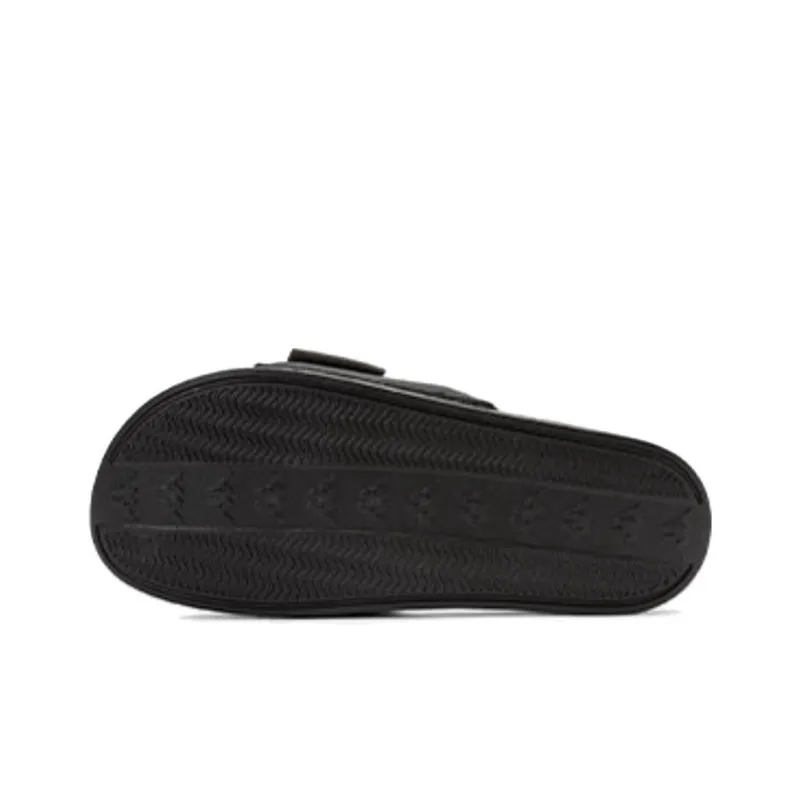 Kappa Slip Resistant Slide Slippers Unisex Black-4