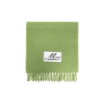 MARNI Logo patch Alpaca Wool blend Scarf