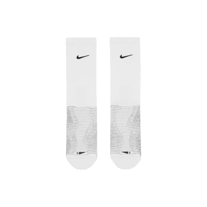 Nike Grip Vapor Strike Soccer Crew Socks Mid-Calf Socks Men's White-1